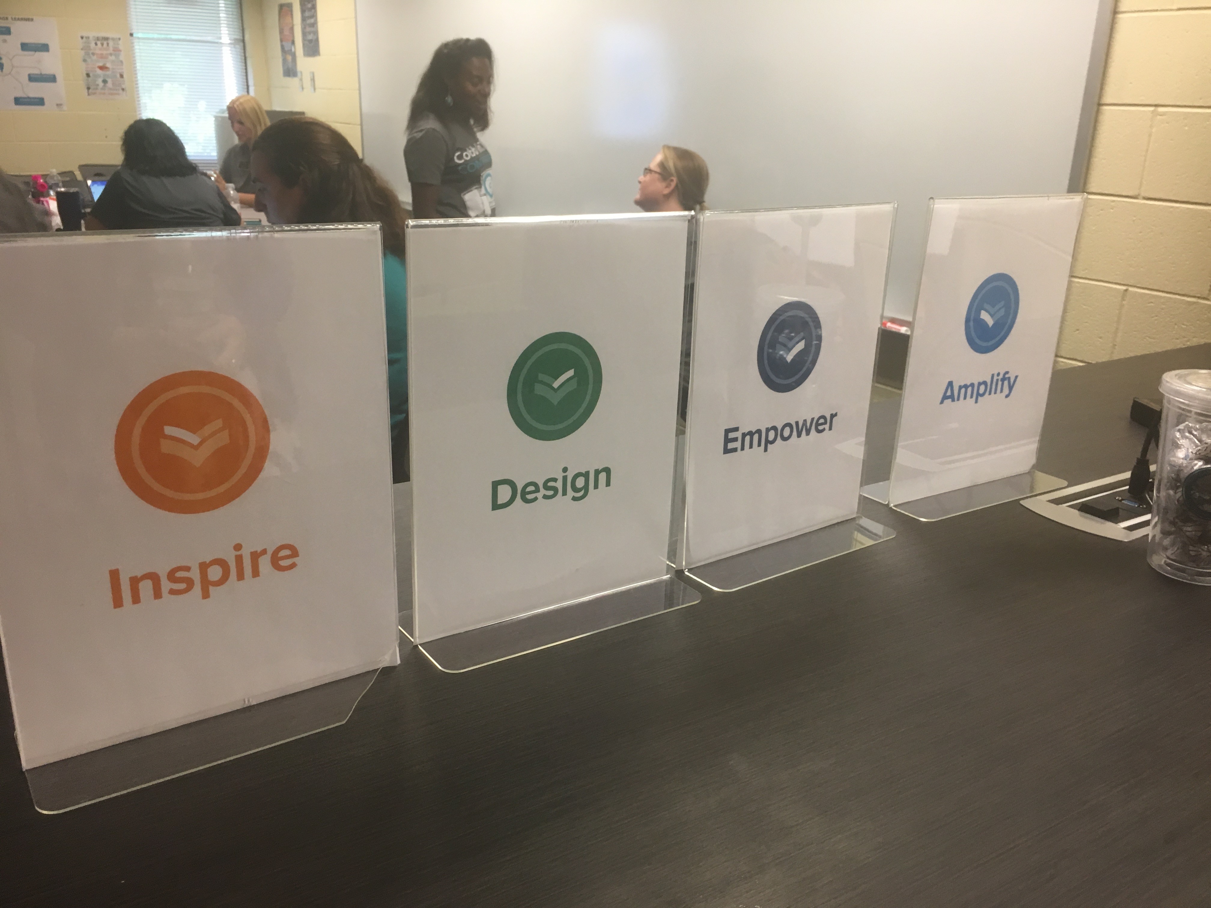 ALP IDEA Recognition Event — award plaques for partner communities