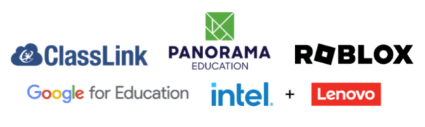 Sponsored by: Classlink, Panorama Education, Roblox, Google Education, Intel+Lenovo