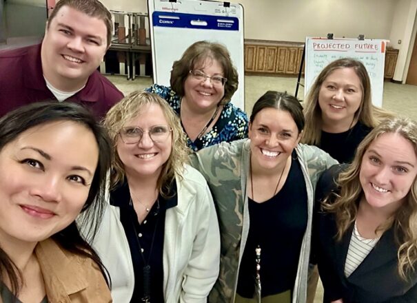 ALP Consultant, Myla Lee, with REMC educators